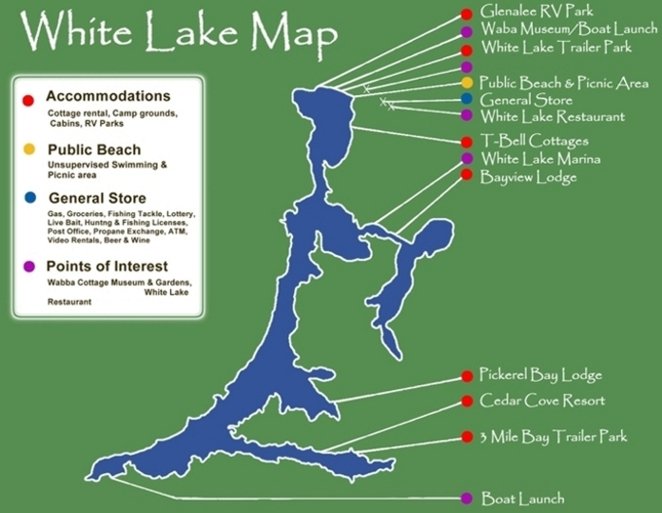 White Lake Depth Chart